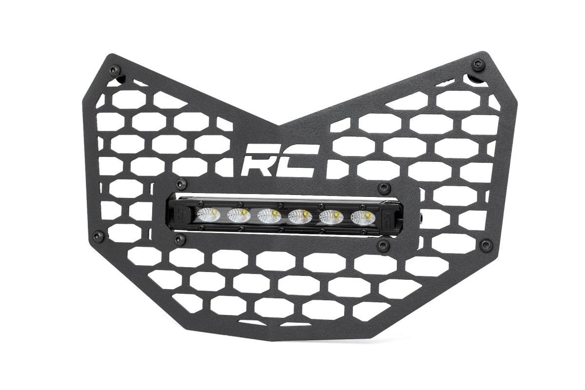 Can-Am Maverick X3 Max X rs Turbo R LED Light Kit - Grille Mount - Rough Country - 6